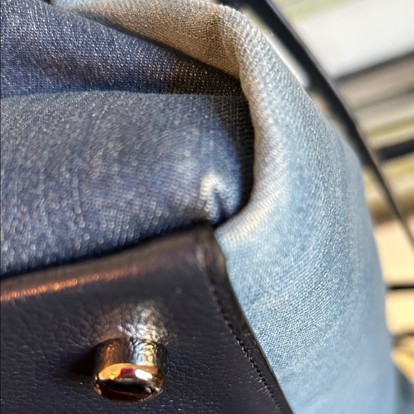 Coach Denim Blue Tote Bag - Picture 11 of 16